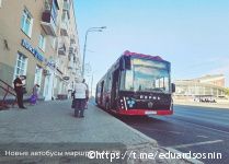 В Перми на линию вышли новые автобусы