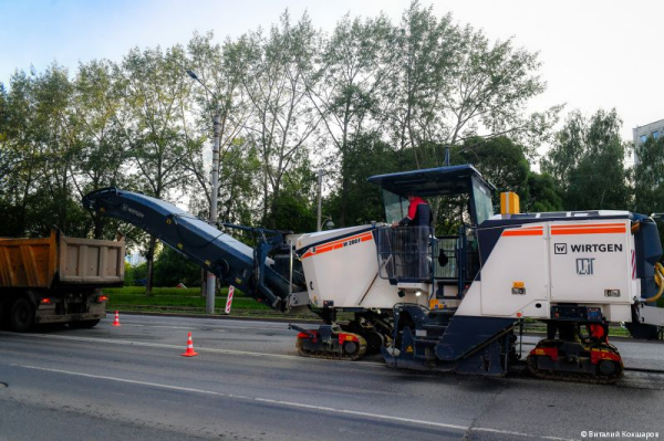В Перми на бульваре Гагарина стартовал дорожный ремонт