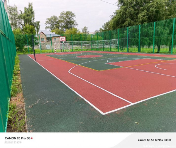 В Перми в школе №18 открылась новая спортивная площадка В Перми в школе №18 открылась новая спортивная площадка