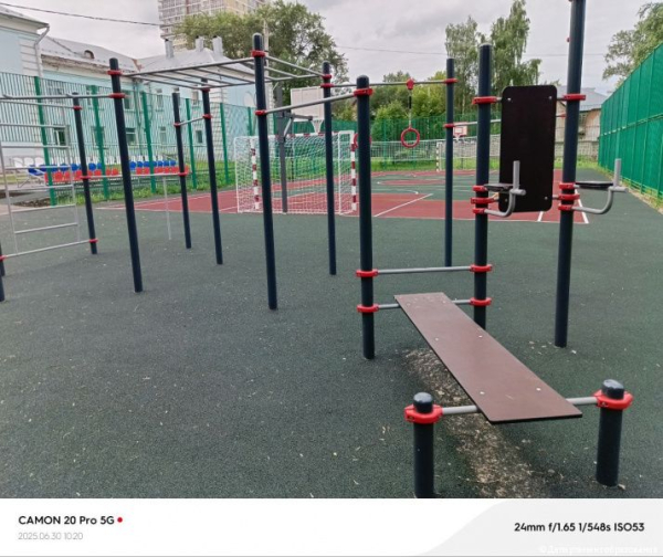 В Перми в школе №18 открылась новая спортивная площадка В Перми в школе №18 открылась новая спортивная площадка