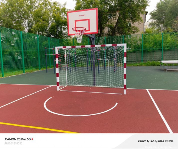 В Перми в школе №18 открылась новая спортивная площадка В Перми в школе №18 открылась новая спортивная площадка