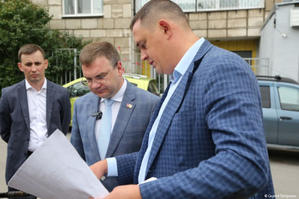 Глава Перми Эдуард Соснин проинспектировал объекты тепловой инфраструктуры в Ленинском районе