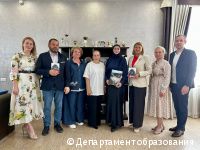 Директора школ Перми встретились с матерью первого Героя России - участника СВО