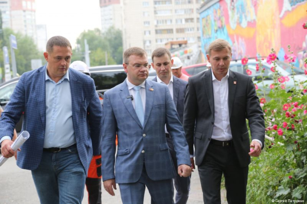 Глава Перми Эдуард Соснин проинспектировал объекты тепловой инфраструктуры в Ленинском районе