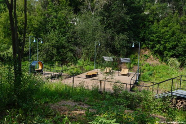 В Перми завершаются работы по благоустройству долины реки Егошихи в рамках проекта &laquo;Зеленое кольцо&raquo;