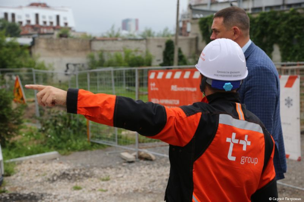 Глава Перми Эдуард Соснин проинспектировал объекты тепловой инфраструктуры в Ленинском районе