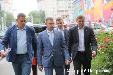 Глава Перми Эдуард Соснин проинспектировал объекты тепловой инфраструктуры в Ленинском районе