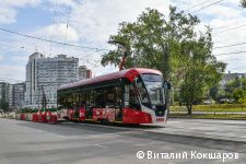 Глава Перми Эдуард Соснин проверил ход работ по реконструкции трамвайных путей на улице Мира