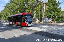 Глава Перми Эдуард Соснин проверил ход работ по реконструкции трамвайных путей на улице Мира