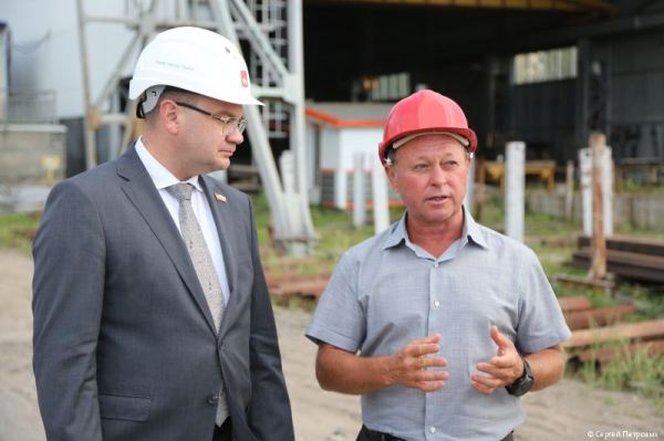 Глава Перми Эдуард Соснин с рабочим визитом посетил компанию «КВИН» Глава Перми Эдуард Соснин с рабочим визитом посетил компанию «КВИН»