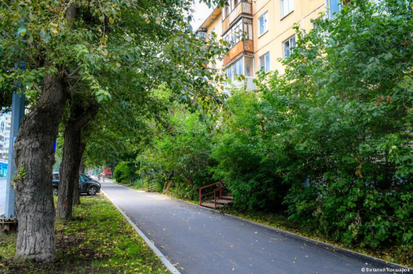 Во всех районах Перми продолжается текущий ремонт тротуаров