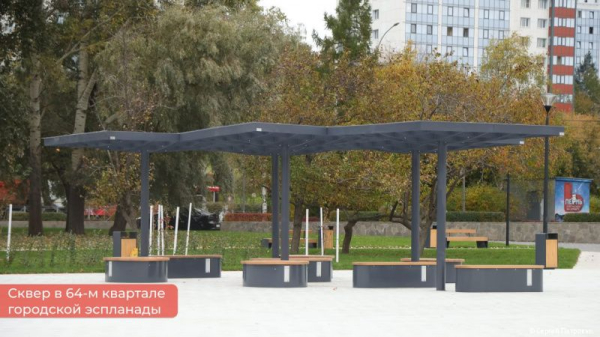 Жителей Перми приглашают выбрать название сквера, расположенного в 64 квартале эспланады
