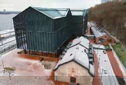 Строительство новой пермской художественной галереи завершено Строительство новой пермской художественной галереи завершено